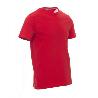 CAMISETA ALGODON CUELLO REDONDO VARIOS COLORES TALLA S-XXL TALLA S COLOR ROPA COLOR ROJO