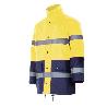 PARKA ALTA VISIBILIDAD BICOLOR MARINO/AMARILLO FLUOR TALLA S-XXL TALLA L ALTA VISIBILID AMRILLO MARINO