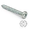 TORNILLO ROSCA METAL DIN 7981 ZINCADO LARG.R/CHAPA 6.5MM Ø ROSCA CHAPA 3.9MM (CAJA 1000)