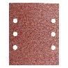 LIJA RECAMBIO CON VELCRO 114X140 MM. CON AGUJEROS GRANO  180 (10 PIEZAS)