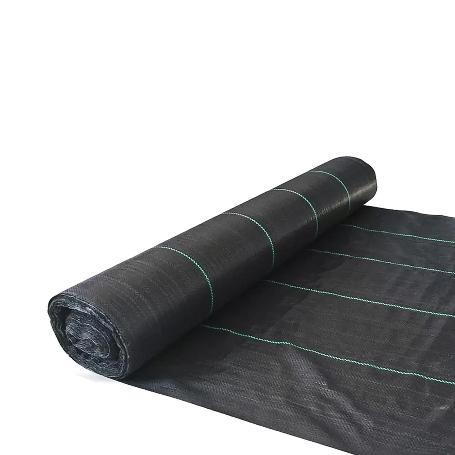 MALLA ANTIHIERBAS (ROLLO 1,55X100 METROS) MALLA ANTI MALEZA, MALLA GEOTEXTIL JARDIN, TELA ANTI HIERBAS JARDIN