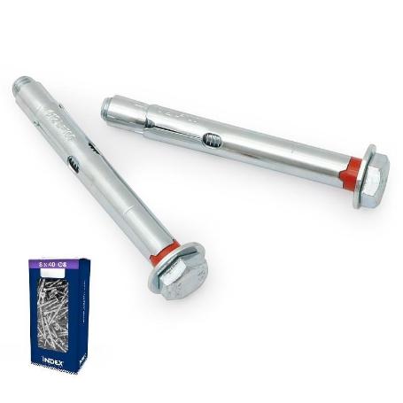 BOX ANCLAJE CH-TORNILLO INOXIDABLE A2 ANC.CH-TO 10-70 BR.12