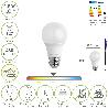 BOMBILLA LED ESTANDAR ROSCA E27. 4.9 WATT. EQUIVALE A 40 WATT. 480 LUMENES. LUZ BLANCA (4000º K.)