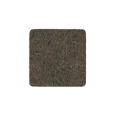 FIELTRO ADHESIVO CUADRADO C100 MARRON (6PCS)