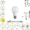 BOMBILLA LED FILAMENTO GLOBO MINI ROSCA E14. 4,5 WATT. EQUIVALE A 40 WATT. LUZ CÁLIDA (2700º K.) 470 LUMENES.