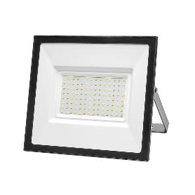 FOCO LED PLANO POTENCIA 100 WATT. 8000 LUMENES. LUZ BLANCA 4000ºK PROTECCIÓN IP65. CUERPO ALUMINIO. FOCO EXTERIORES