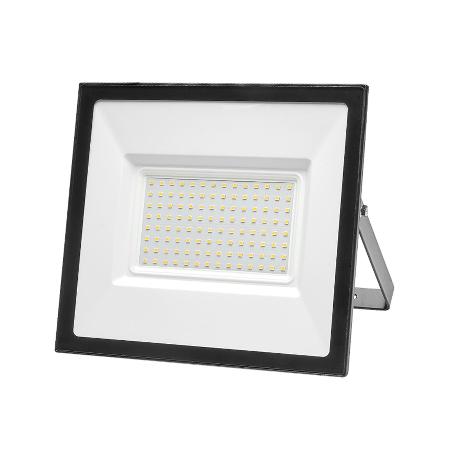 FOCO LED PLANO POTENCIA 100 WATT. 8000 LUMENES. LUZ BLANCA 4000ºK PROTECCIÓN IP65. CUERPO ALUMINIO. FOCO EXTERIORES