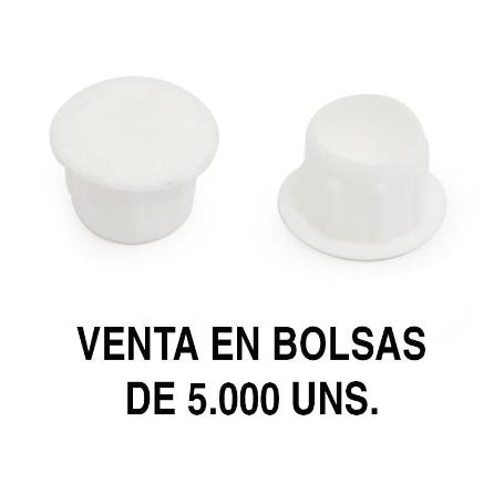 TAPA MINA AG.10MM BLANCO (5.000U)