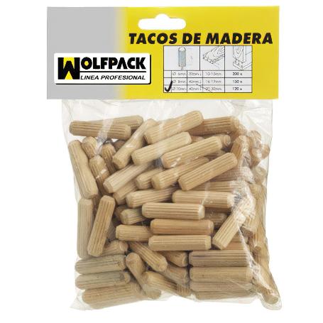 ESPIGAS MADERA 6X30 MM. (BOLSA DE 50 PIEZAS)