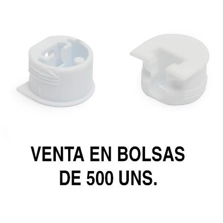 SOPORTE CAZOLETA LUNA BLANCO (500U)