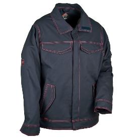 CHAQUETA SOLDADOR 100% ALGODON CON TRATATAMIENTO ANTILLAMA COFRA FLAMETEC TALLAS 52-60 TALLA EUROPEA TALLA 60