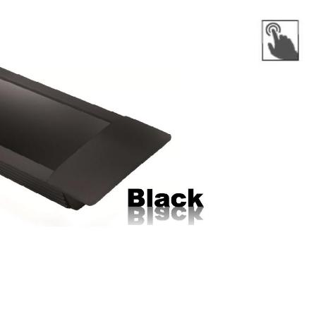 LÁMPARA PARA EMBUTIR SLIM-R TOUCH ACABADO NEGRO LARGO SLIM-R 1163 (CAJA 2)