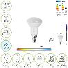 BOMBILLA LED REFLECTANTE ROSCA E14. 4,9 WATT. EQUIVALE A 35 WATT. 470 LUMENES. LUZ FRIA (6500º K.)