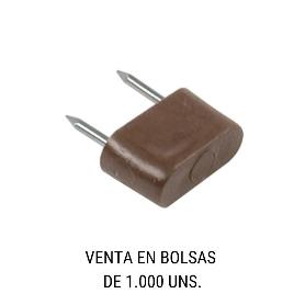 TOPE DOS PUNTAS CHAD MARRON (1.000U)