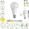 BOMBILLA LED ESTANDAR ROSCA E27. 20  WATT. EQUIVALE A 150 WATT. 2452 LUMENES. LUZ CALIDA (3000º K.)