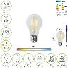 BOMBILLA LED FILAMENTO STANDAR ROSCA E27. 10 WATT. EQUIVALE A 80 WATT. 1521 LUMENES. LUZ NEUTRA 4000º K.