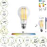 BOMBILLA LED FILAMENTO STANDAR ROSCA E27. 18 WATT. EQUIVALE A 130 WATT. 2462 LUMENES. LUZ NEUTRA 4000º K.