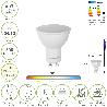 BOMBILLA LED DICROICA ROSCA GU10. 5 WATT. EQUIVALE A 35 WATT. 500 LUMENES. LUZ NEUTRA 4000º K