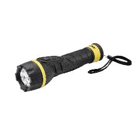 LINTERNA LED 1 WATT. CON GOMA ANTIDESLIZANTE PROTECCIÓN IP44. 55 LUMENES 2 BATERIAS AA (NO INCLUIDAS)