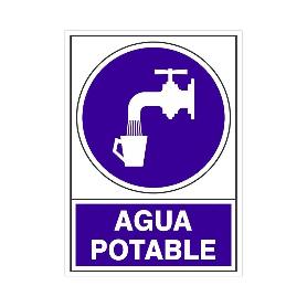 SEÑAL 672 PLAS.345X245 AGUA POTABLE