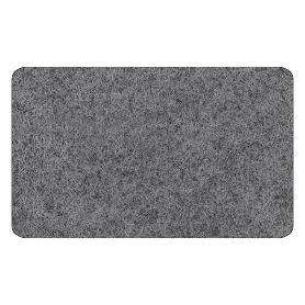 FIELTRO ADH.RECTANGULAR 25X50 GRIS (54PCS)