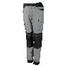 PANTALON BICOLOR CANVAS STRETCH CON BOLSILLOS FLOTANTES VARIOS COLORES TALLA S-XXL TALLA XL ROPA BICOLOR GRIS NEGRO