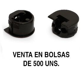 SOPORTE CAZOLETA LUNA NEGRO (500U)