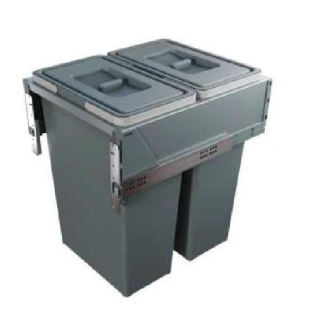 CUBO BASURA BLOCK 2.0 M450 2X35L. ANTRAC