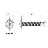 TORNILLO TIRADOR COMBO NEGRO 4-20 (CAJA 1000)