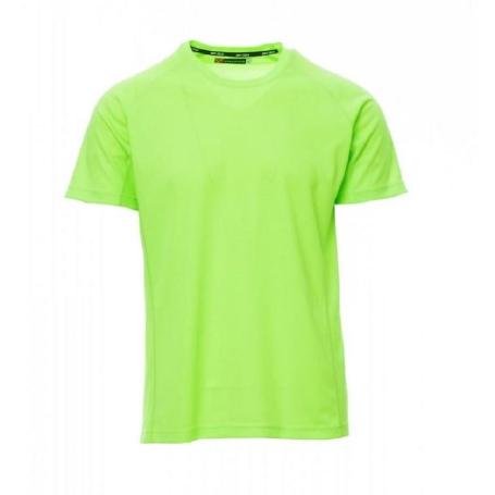 CAMISETA TECNICA MANGA CORTA VARIOS COLORES TALLA S-XXL COLOR ROPA COLOR VERDE TALLA S