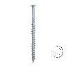 TORNILLO PÉRGOLA CON ARANDELA TORX ACABADO ZINCADO LARGO 180MM