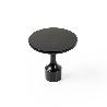 PERCHA FLOID Ø60 H58 NEGRO MATE (CAJA 12)