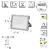 FOCO LED PLANO POTENCIA 50 WATT. 4000 LUMENES. LUZ BLANCA 4000ºK PROTECCIÓN IP65. CUERPO ALUMINIO. FOCO EXTERIORES 