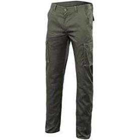 PANTALON STRETCH MULTIB. VERDE CAZA T-40 103005S