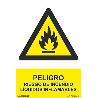 SEÑAL PELIGRO DE INCENDIO LIQUIDO INFLAMAB RD31018