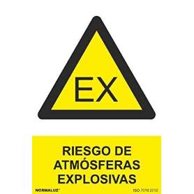 SEÑAL PELIGRO ATMOSFERAS EXPLOSIVAS RD31027