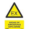 SEÑAL PELIGRO ATMOSFERAS EXPLOSIVAS RD31027