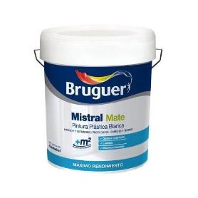 PINTURA MISTRAL 15 LTS. BLANCO BRUGUER