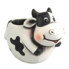 MACETERO VACA COMICO 18,2X12,8X13,5 CM