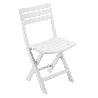 SILLA RESINA PLEGABLE BLANCA BIRKI