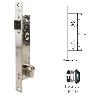 CERRADURA MONOPUNTO DE SOLO PICAPORTE 2219 PARA PUERTAS DE PORTAL, CILINDRO TE5, ENTRADA DE 25MM, ACABADO ACERO INO