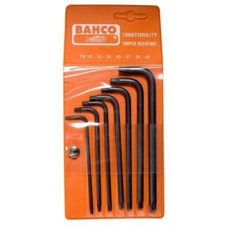 JUEGO LLAVE TORX 7P. 9594 1986TORX/7T BAHCO