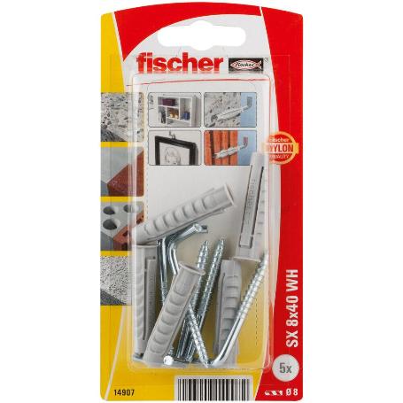 BLISTER 5 TACO+ALCAYATA  SX 8*40 AK 14907 FISCHER