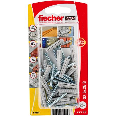 BLISTER 25 TACO SX 5*25 GKS K 90898 FISCHER