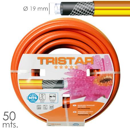 MANGUERA TRICOTADO NO TORSION 19 MM. - 3/4 ROLLO 50 METROS