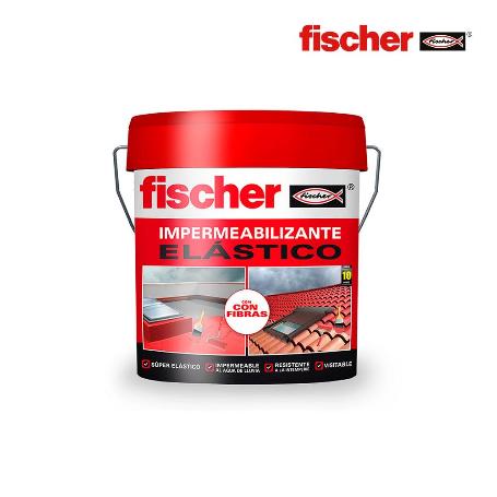 IMPERMEABILIZANTE 1KG BLANCO C/FIBR 558430 FISCHER