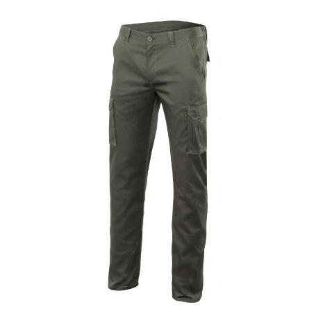 PANTALON STRETCH MULTIB. VERDE CAZA T-36 103005S