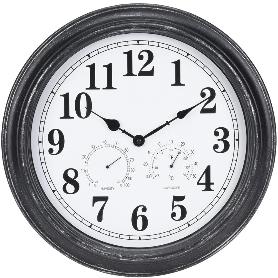 RELOJ TERMOMETRO HUMEDAD 40 CM