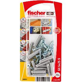 BLISTER 20 TACO SX 5*25 SK 90892 FISCHER