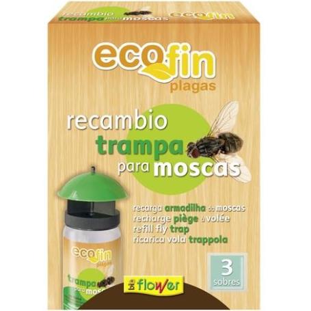 ECOFIN RECAMBIO CEBO ATRAYENTE MOSCAS 70543